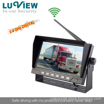 2.4G Digital Wireless Monitor for Trucks Rear View System